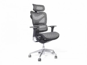 Arrediorg.it® Офисное кресло с вращающейся сеткой на колесиках