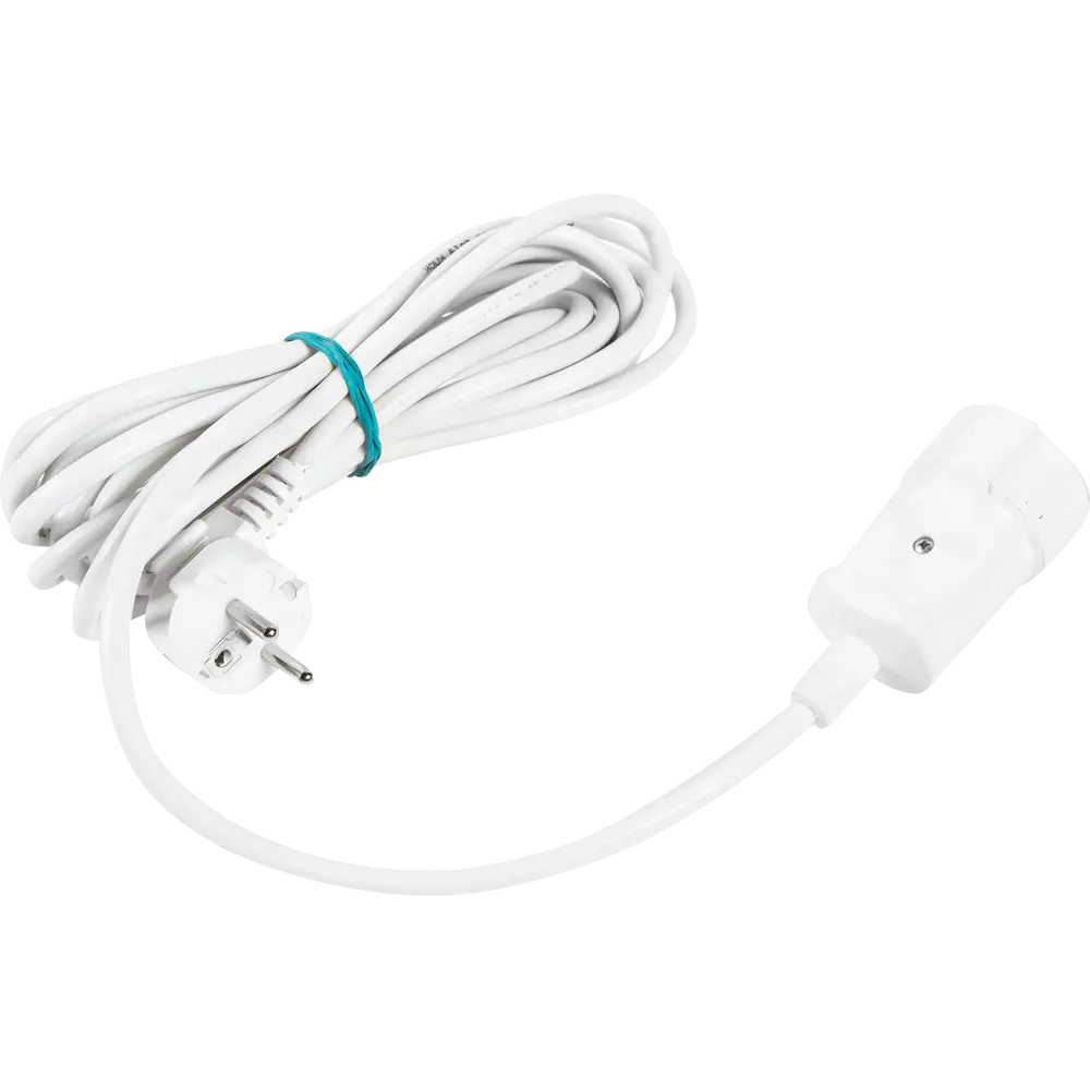 Удлинитель-шнур с заземлением Пан Электрик 1 розетка, 3x1.5мм2, 5 м STLM-2189728 - Вид №1