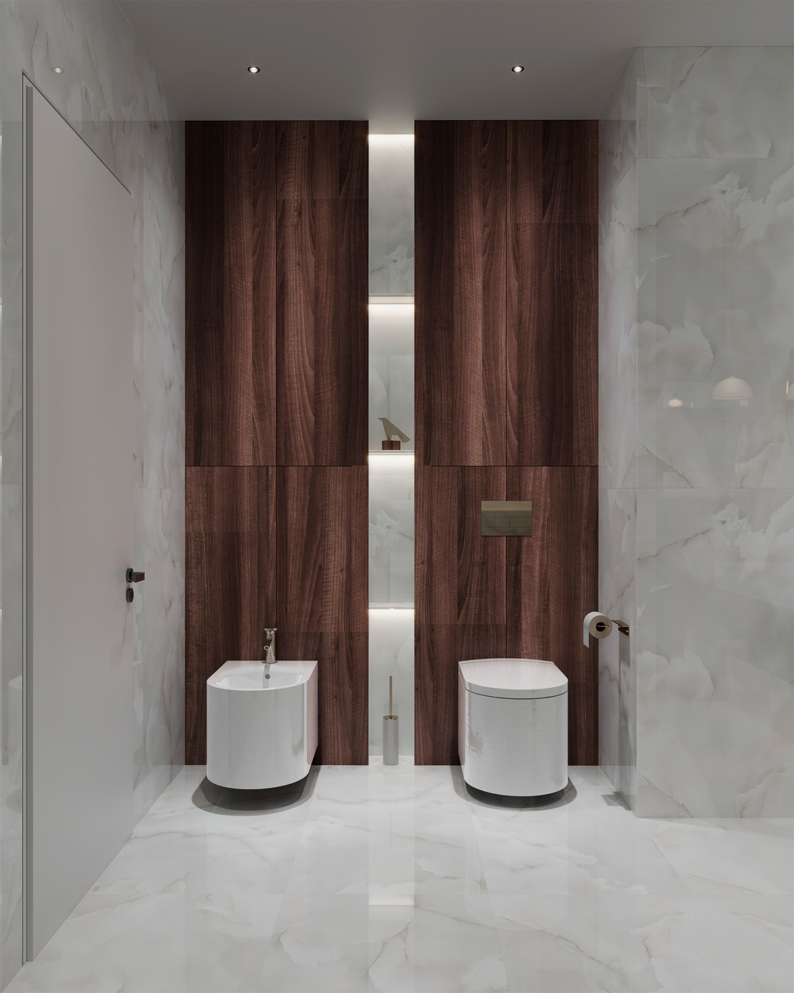 Керамогранит ONYX WHITE CLOUD 60х120 Arcadia Ceramica FP1027-A STLM-1566517 89384201  - Вид №3
