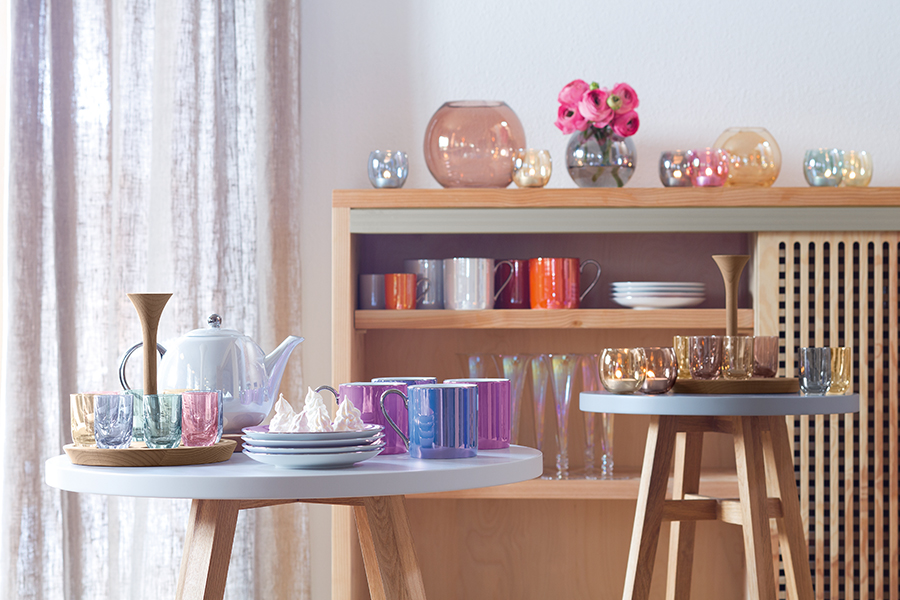 G977-15-960 Набор стаканов polka, 420 мл, металлик, 4 шт. LSA International  - Вид №9