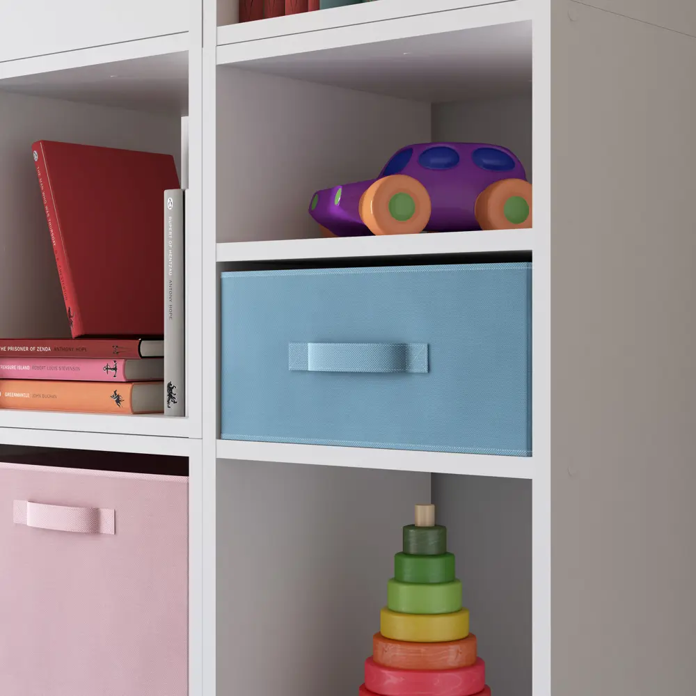 Короб Spaceo Fjord 15x31x31 см 14.4 л полиэстер цвет голубой Kub STLM-2148158 - Вид №3