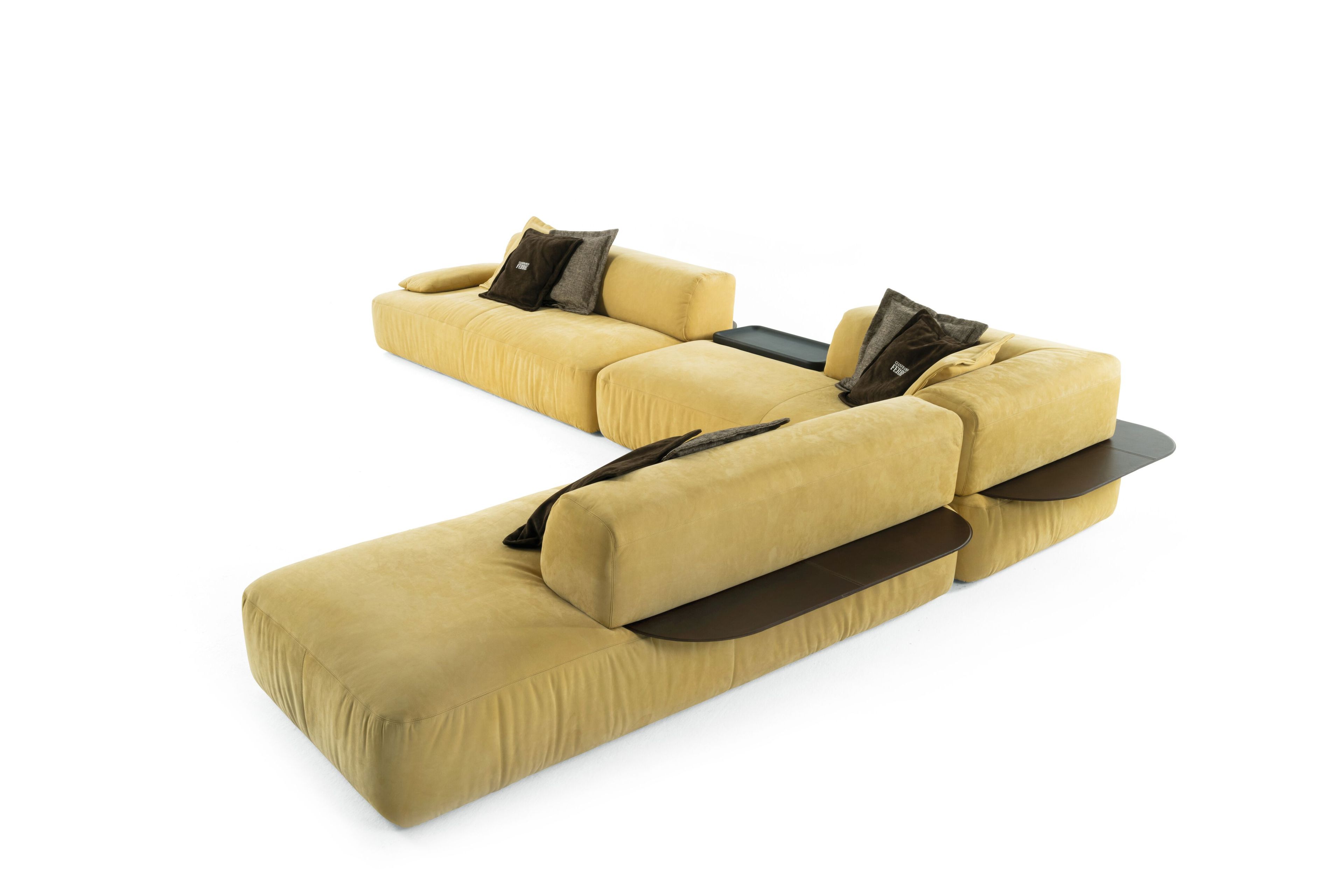 Диван из нубука Gianfranco Ferré Home Сиэтл ARCH-00011599 - Вид №2