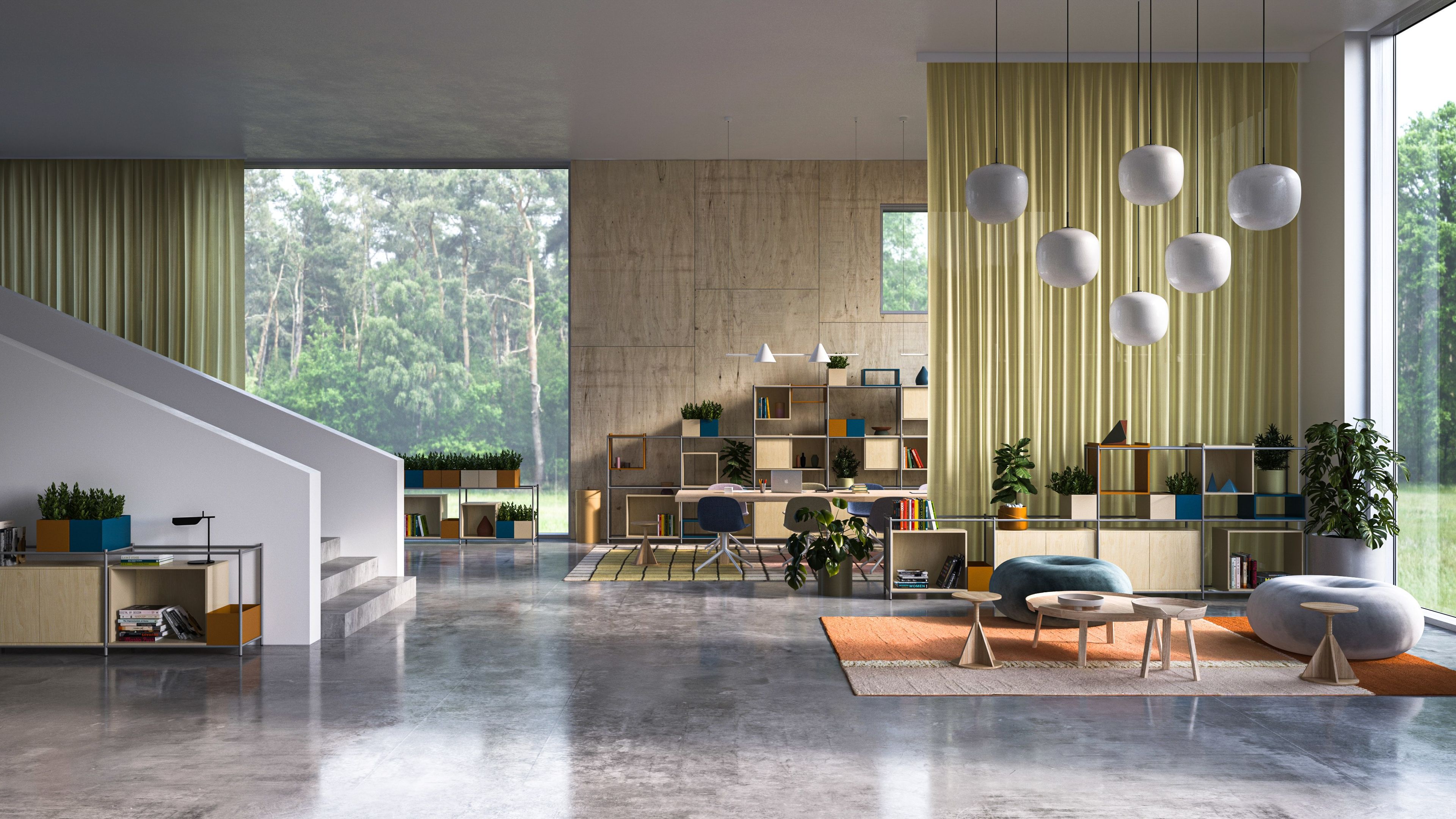 Модульная секционная самонесущая полка Mizetto Understand ARCH-00044456 - Вид №8