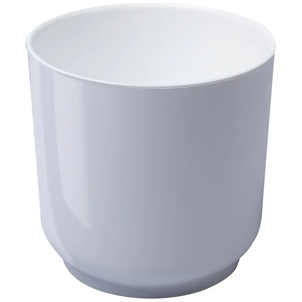 Кашпо Evergreen Design Дельта 19x19x19 см v4.4 л пластик белый STLM-2199262