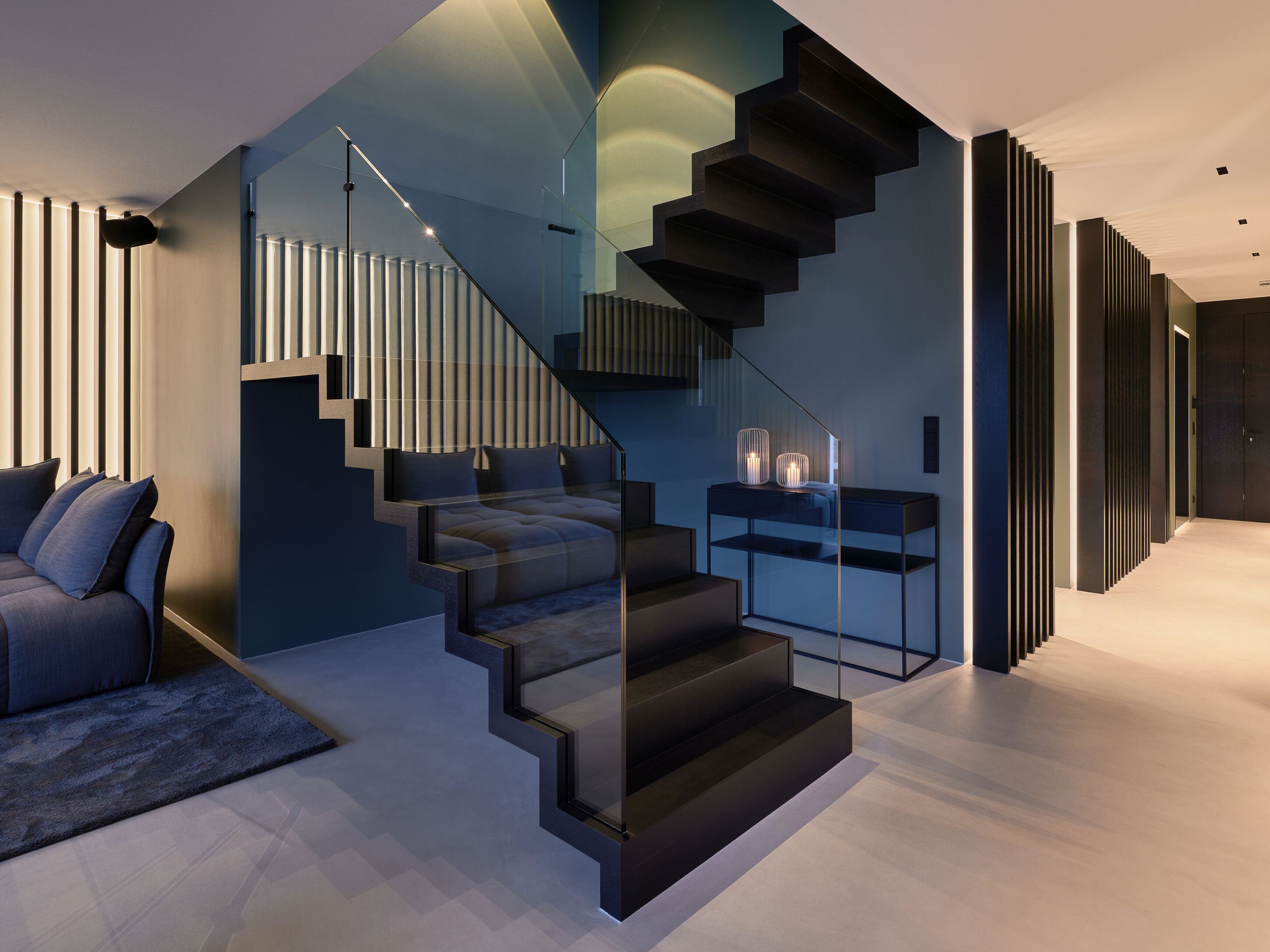 Лестница из дерева и стекла Siller Treppen Zig Zag ARCH-00108310