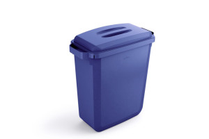 17374974 Бак для мусора DURABIN 60 литров, синий 1800496040 Durable