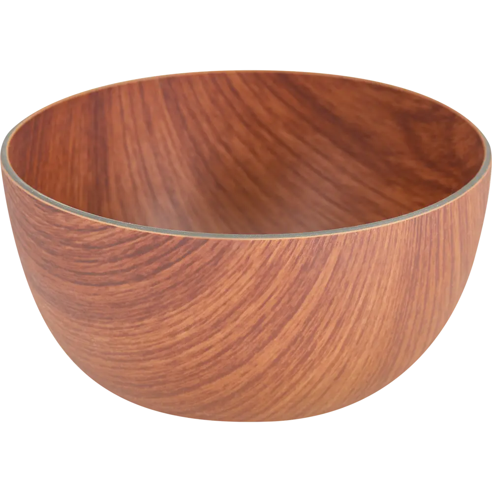 Салатник круглый ø16 h8.5 см пластик коричневый EVELIN STLM-2107262