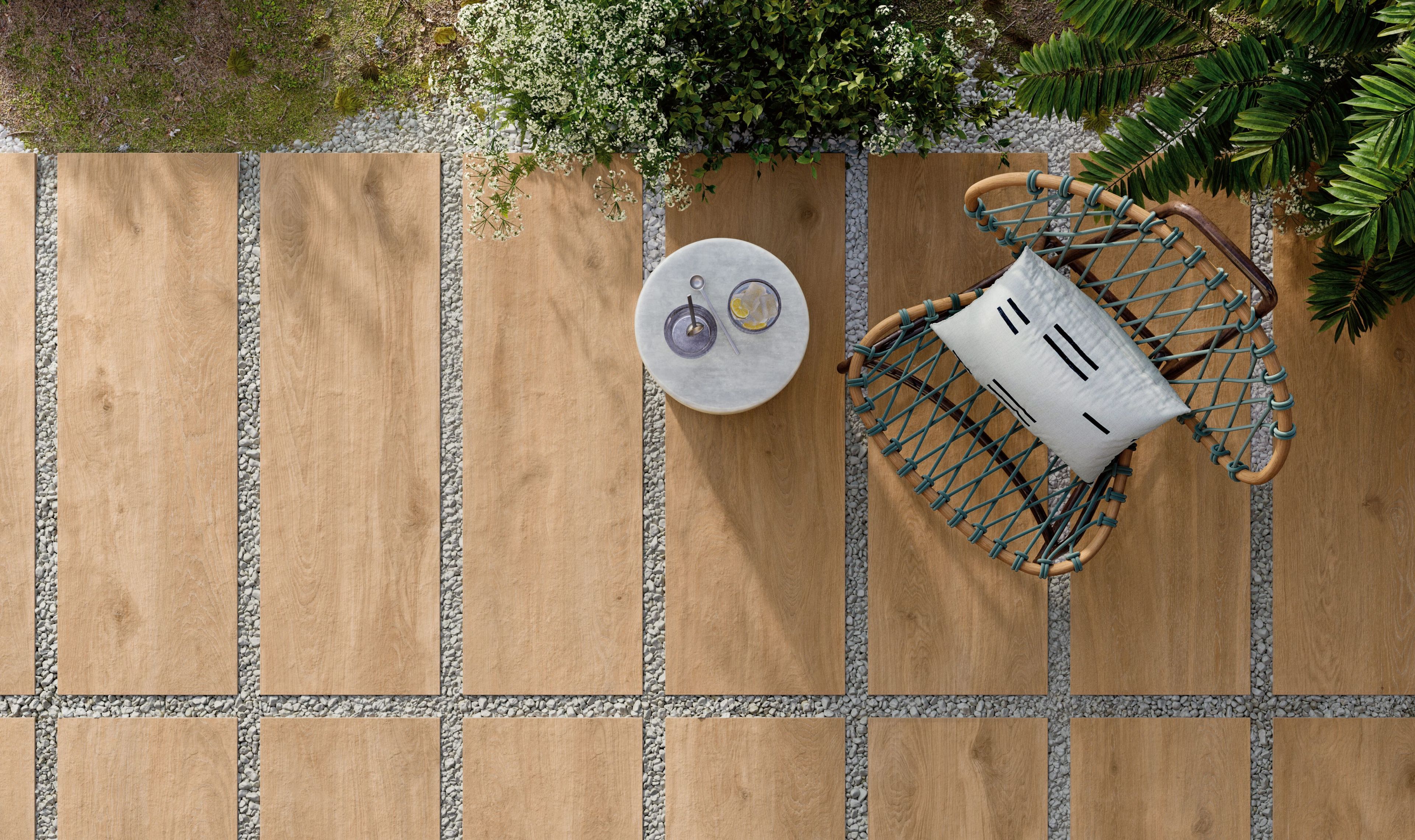 Пол / облицовка керамогранита под дерево Pastorelli PRIMITIVE ARCH-00111397 - Вид №11