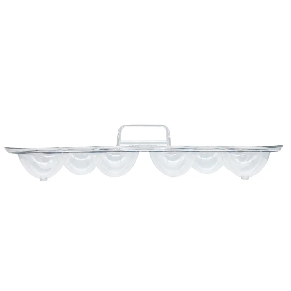 Контейнер для яиц KONSENSA 29.7x13.8x5.7 см пластик прозрачный STLM-2086270 - Вид №3