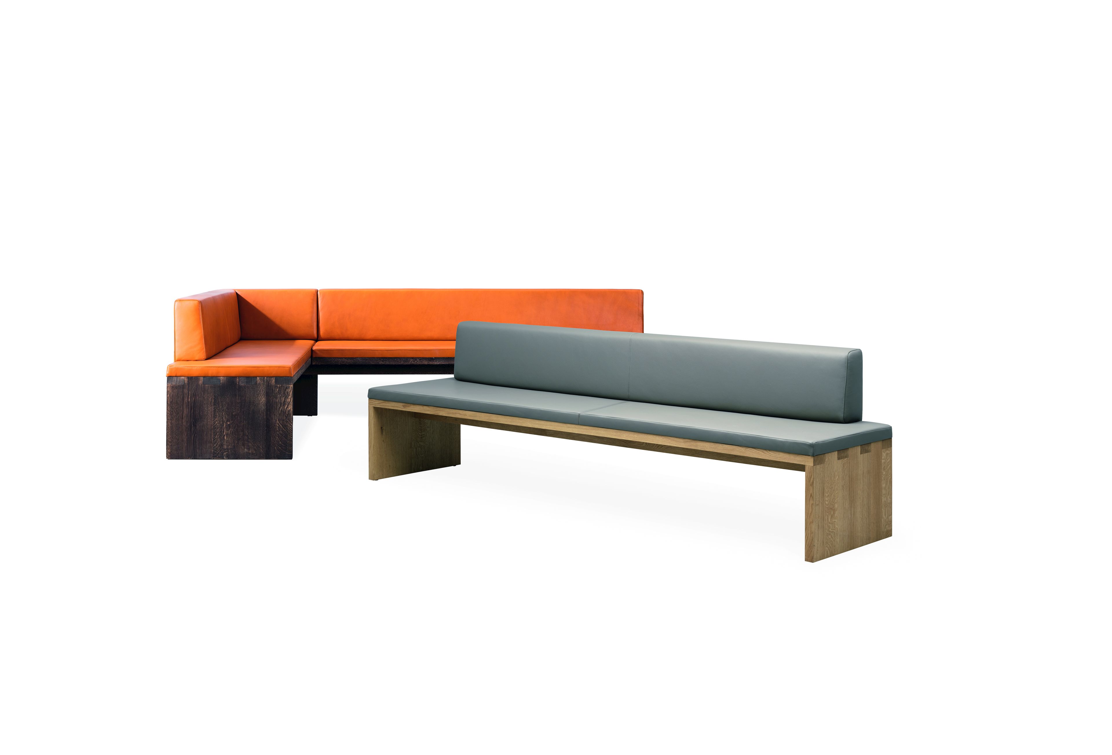 Деревянная мягкая скамейка со спинкой JANUA SC 02 ARCH-00075764 - Вид №18