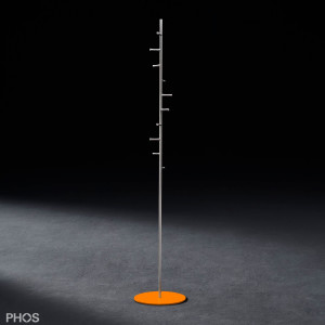 GSTH10F-BPO Вешалка для одежды с 10 струящимися крючками, основание: оранжевое. PHOS