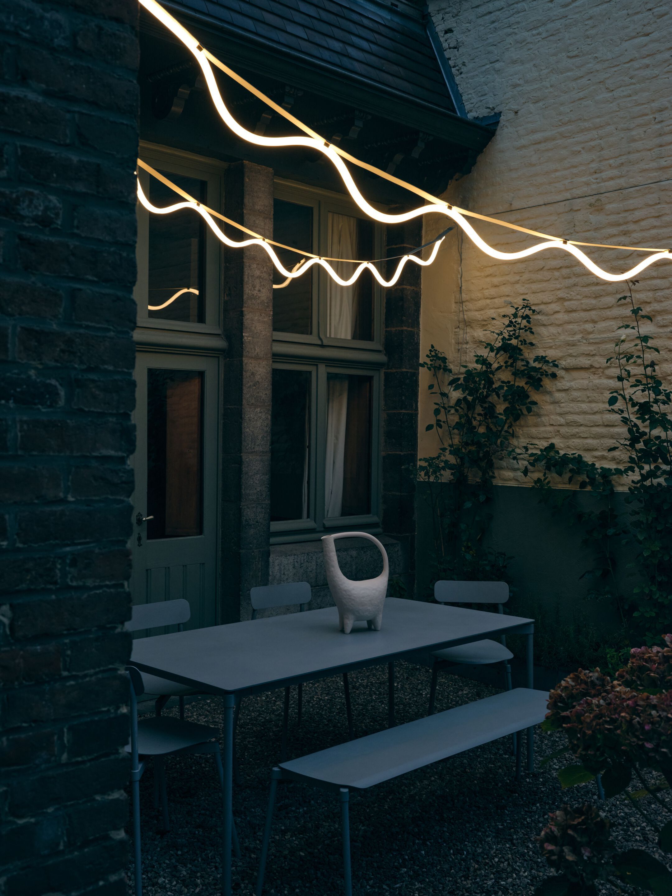 Алюминиевая скамья с порошковым покрытием Petite Friture от Меня ARCH-00032701 - Вид №2