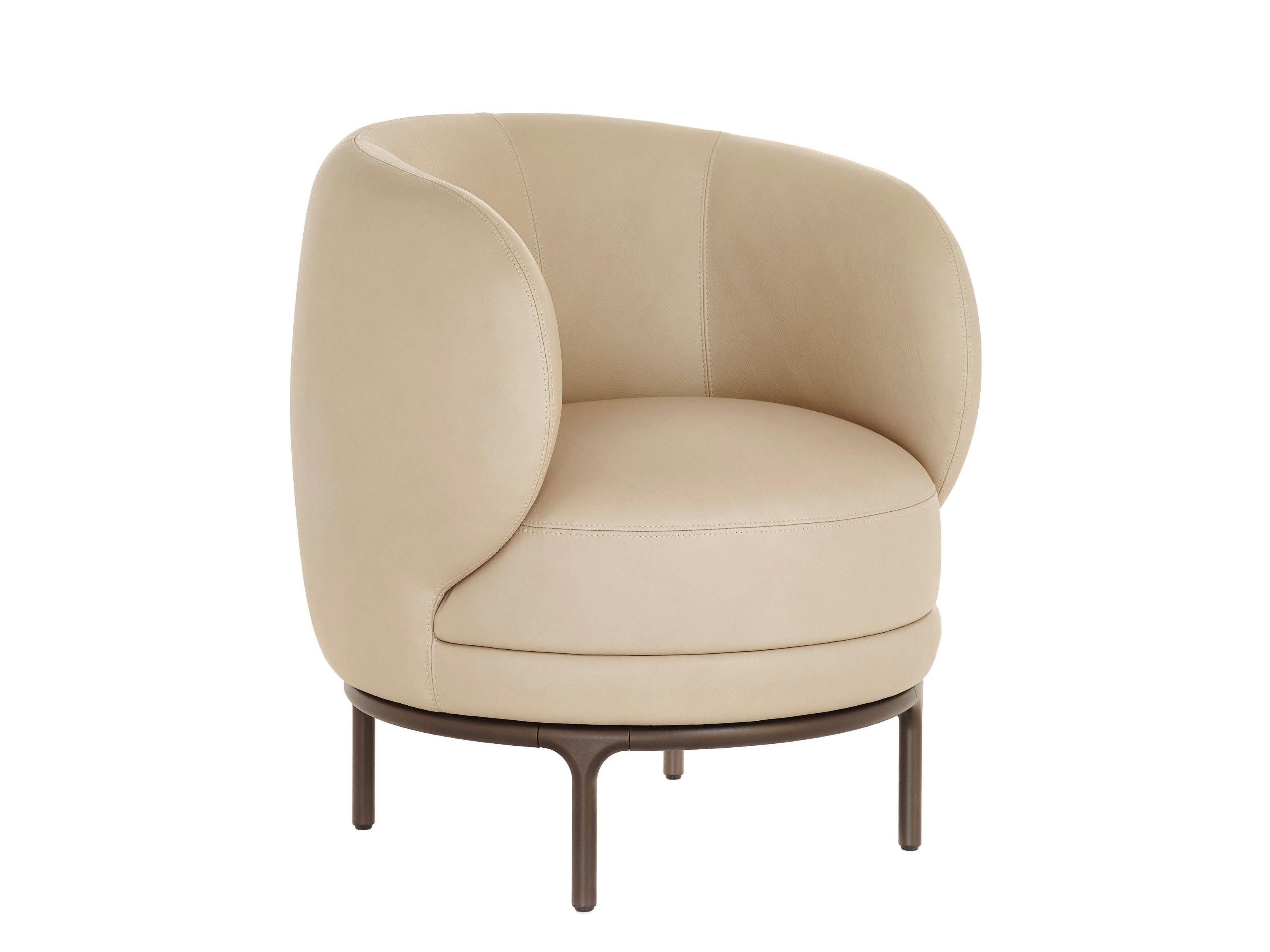 Кожаное кресло с подлокотниками Wittmann Vuelta ARCH-00096659