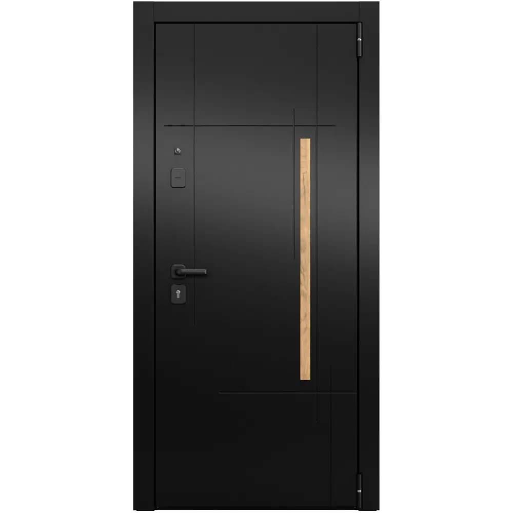 Дверь входная металлическая Блэк Скейп 86x205 см правая шелк белый TOREX STLM-2156424 - Вид №1