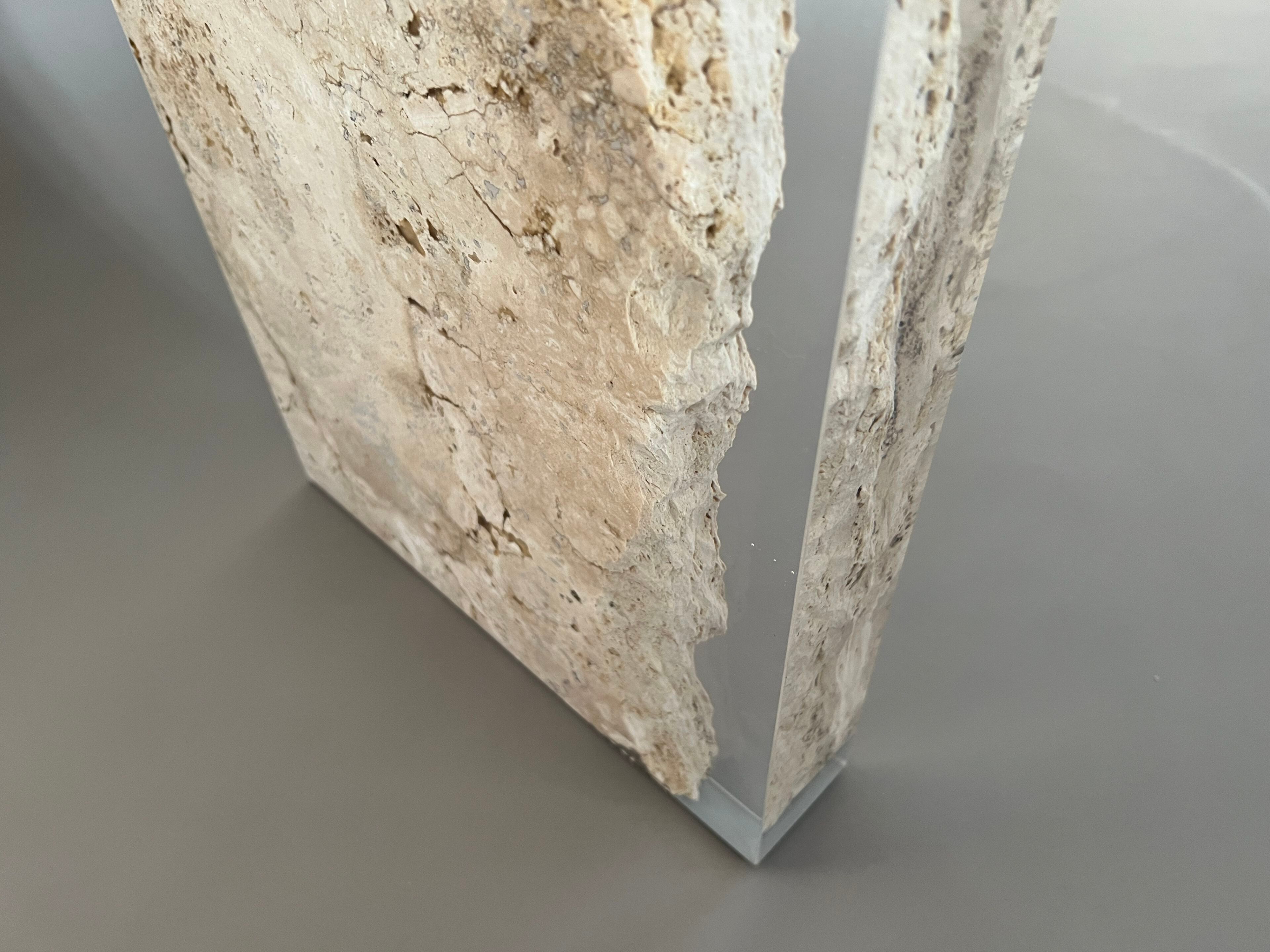 Прямоугольная консоль из травертина от Rapolano alcarol Bedrock ARCH-00045116 - Вид №13