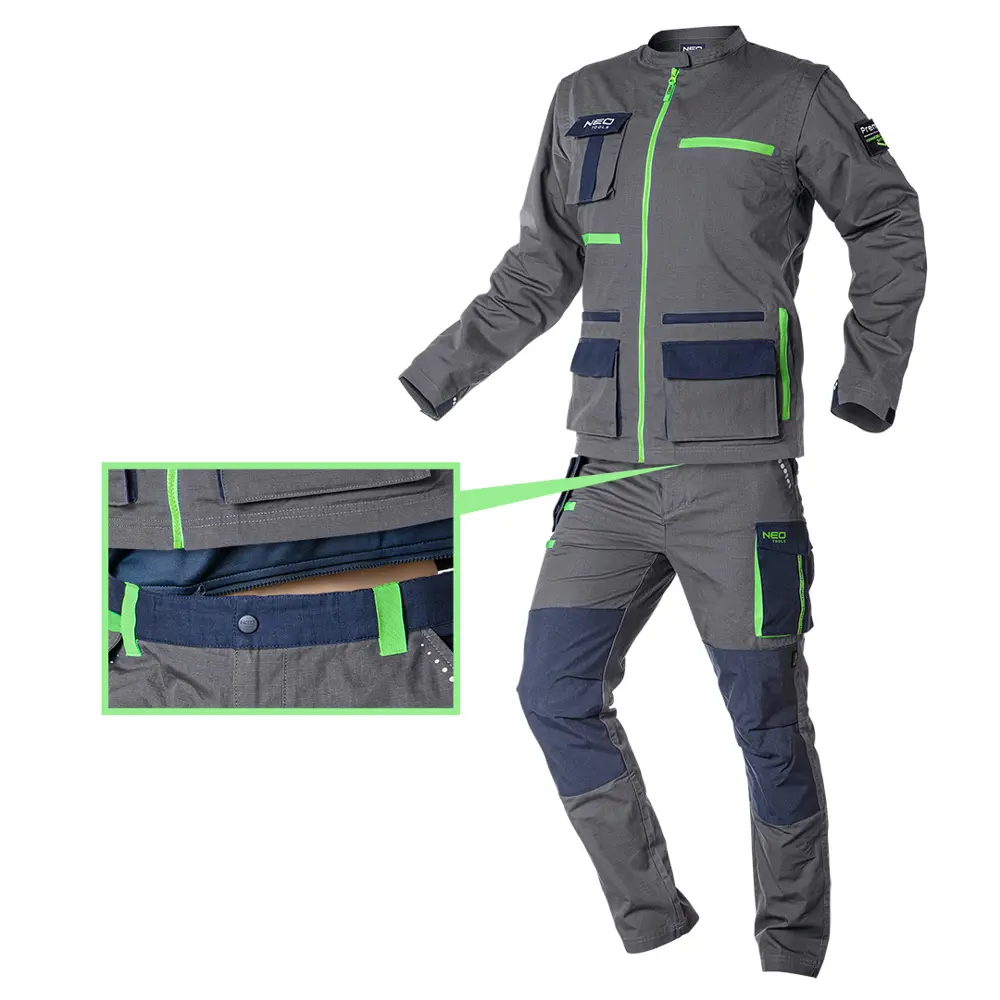 Куртка рабочая Neo Tools Premium цвет темно-синий/серый размер M/50 рост 178-181 см STLM-2015941 - Вид №13