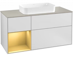 Villeroy&Boch Тумба под раковину Прямоугольная версия F293HFMT Finion White Matt Lacquer