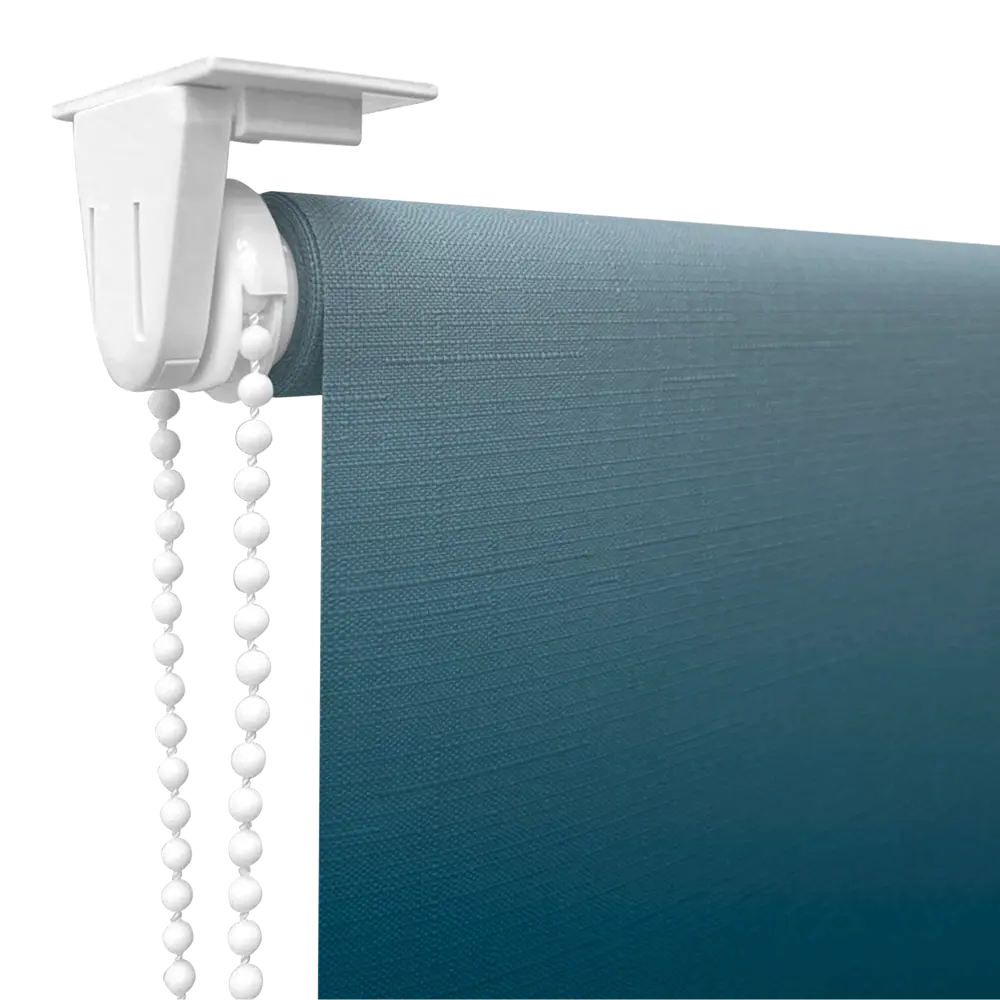 Штора рулонная Градиент 120x170 см цвет сине-белый DOMLEGRAND STLM-2194786 - Вид №2