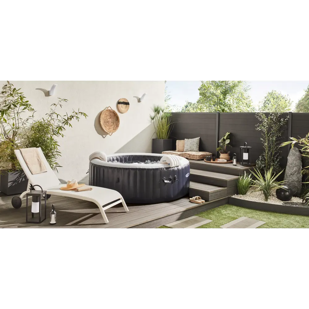 Шезлонг Naterial Lyra II 207x63x95 см алюминий/текстилен белый STLM-2136262 - Вид №22