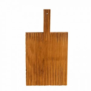 Разделочная доска деревянная прямоугольная 48 см "Мороз" коричневая FUGA ДОСКИ РАЗДЕЛОЧНЫЕ 123525 Коричневый