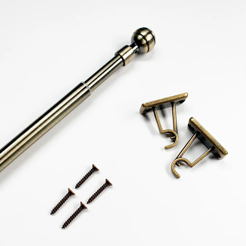 Карниз витражный ЭСКАР Сфера 60-80 см золотистый 89370895 STLM-1567730 - Вид №2