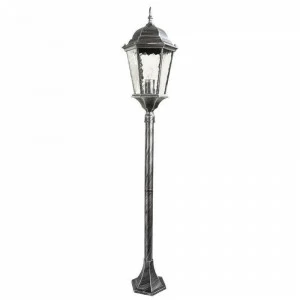 Уличный светильник черный 120 см Arte Lamp Genova 1BS A1206PA-1BS ARTE LAMP ФОНАРЬ 00-3898562 Черный