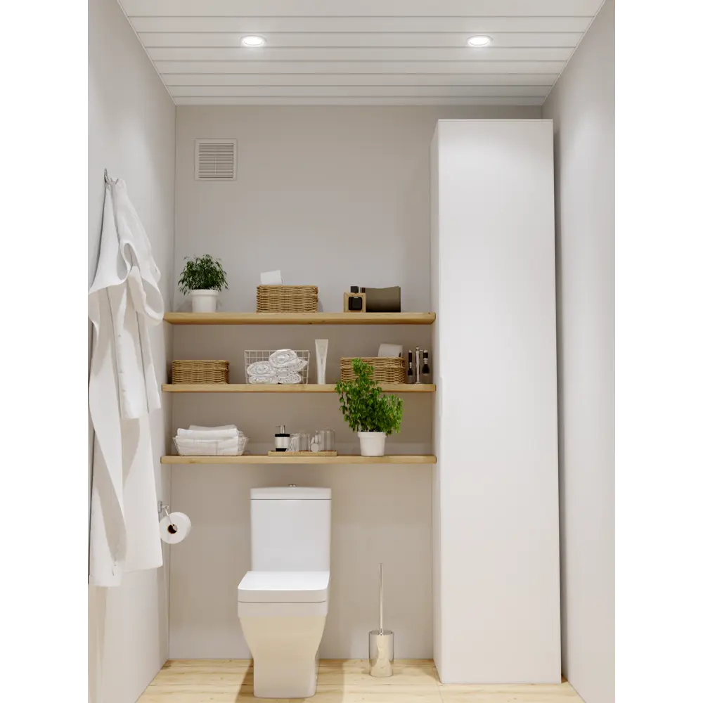 Набор реек 3x1 м цвет белый глянцевый, без раскладки БАРД STLM-2116140