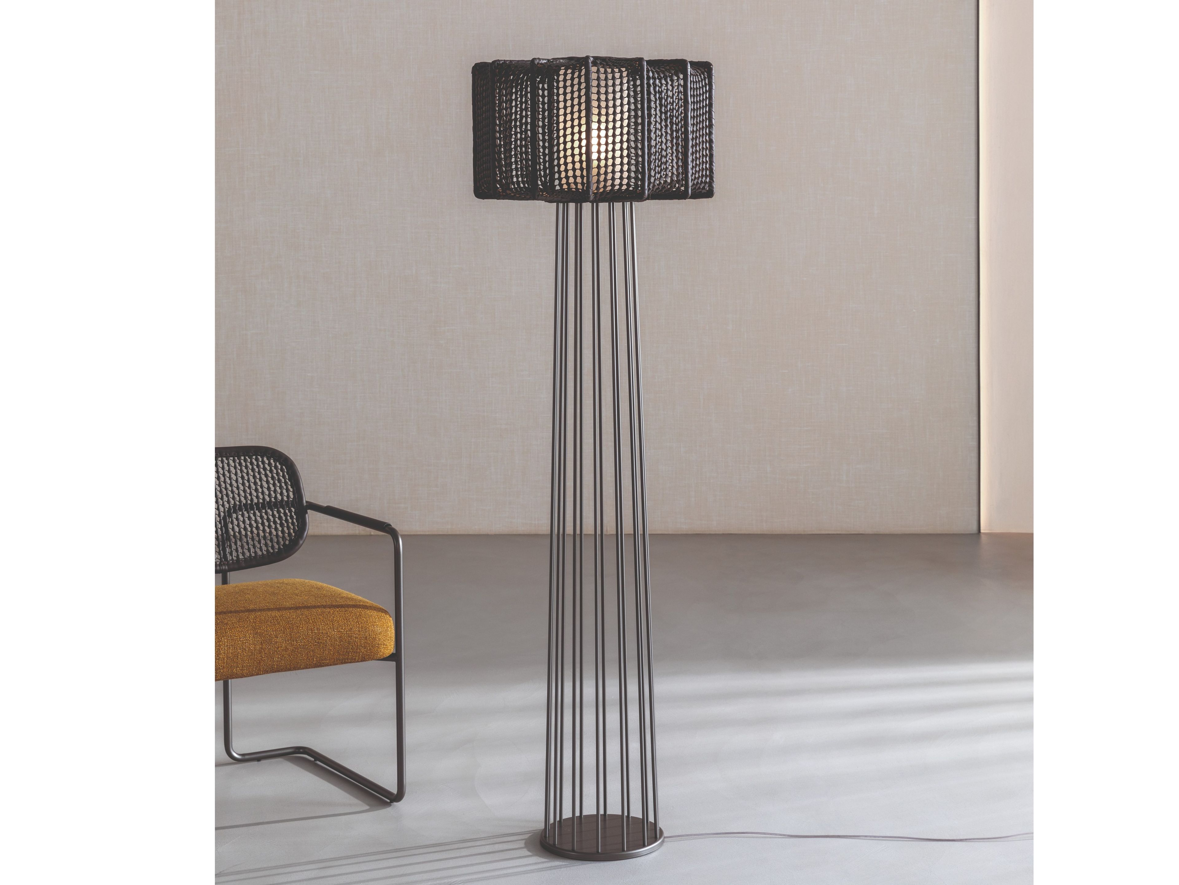 Кожаный торшер Natevo Arno ARCH-00019925 - Вид №1