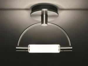 Cini&Nils Настенный и потолочный светодиодный светильник из стали с отраженным светом Gradi