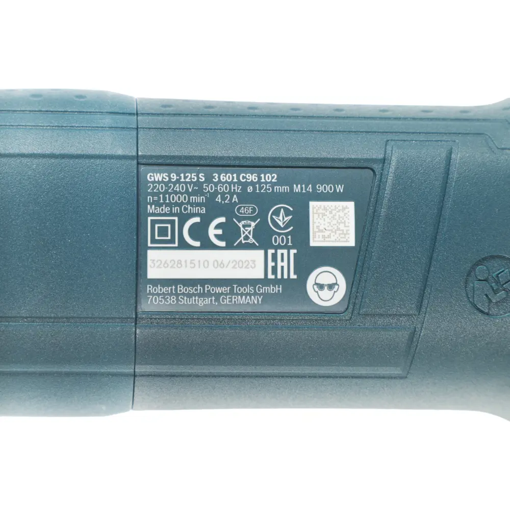 УШМ Bosch Professional GWS 9-125 S, 0601396102, 900 Вт, 125 мм STLM-2179149 - Вид №5