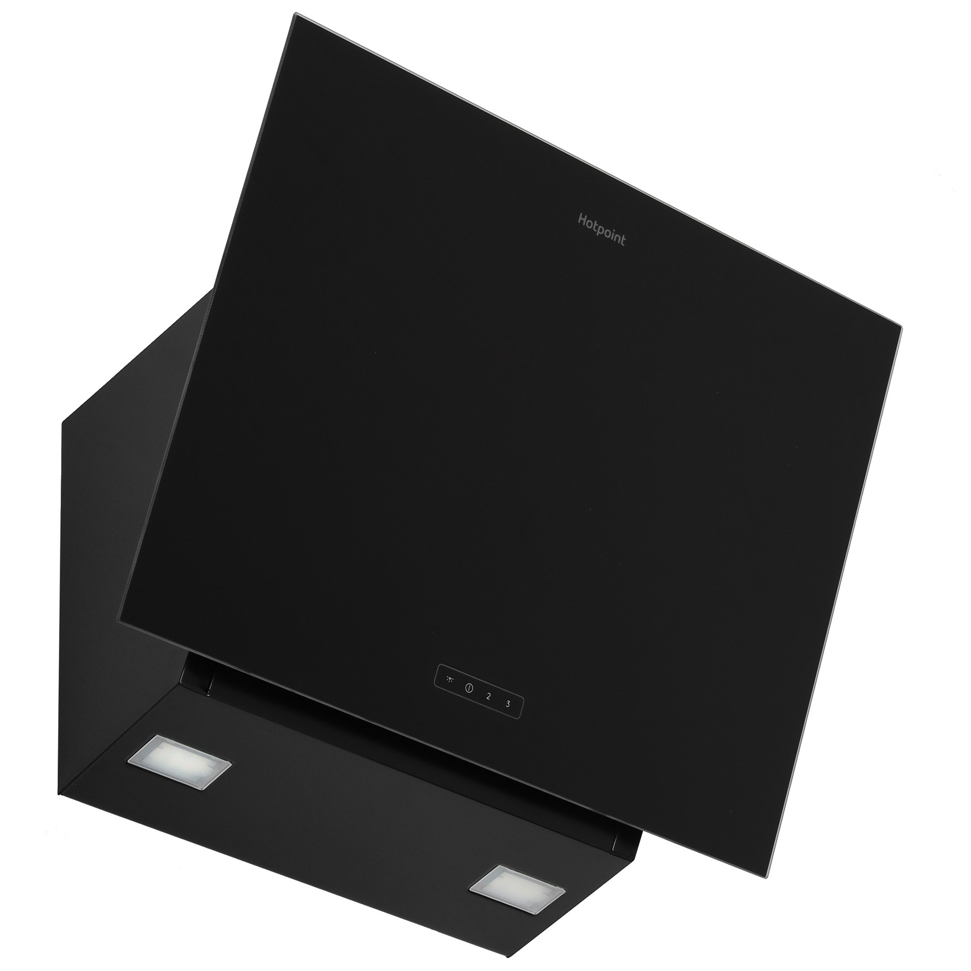 9006751 Вытяжка наклонная Hotpoint HPHV 62FLT BL черный/черный STDN-0020830