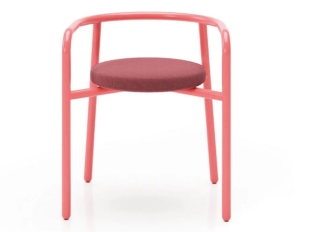 Стальной садовый стул с подлокотниками Nola Industrier CORTADO ARCH-00107593