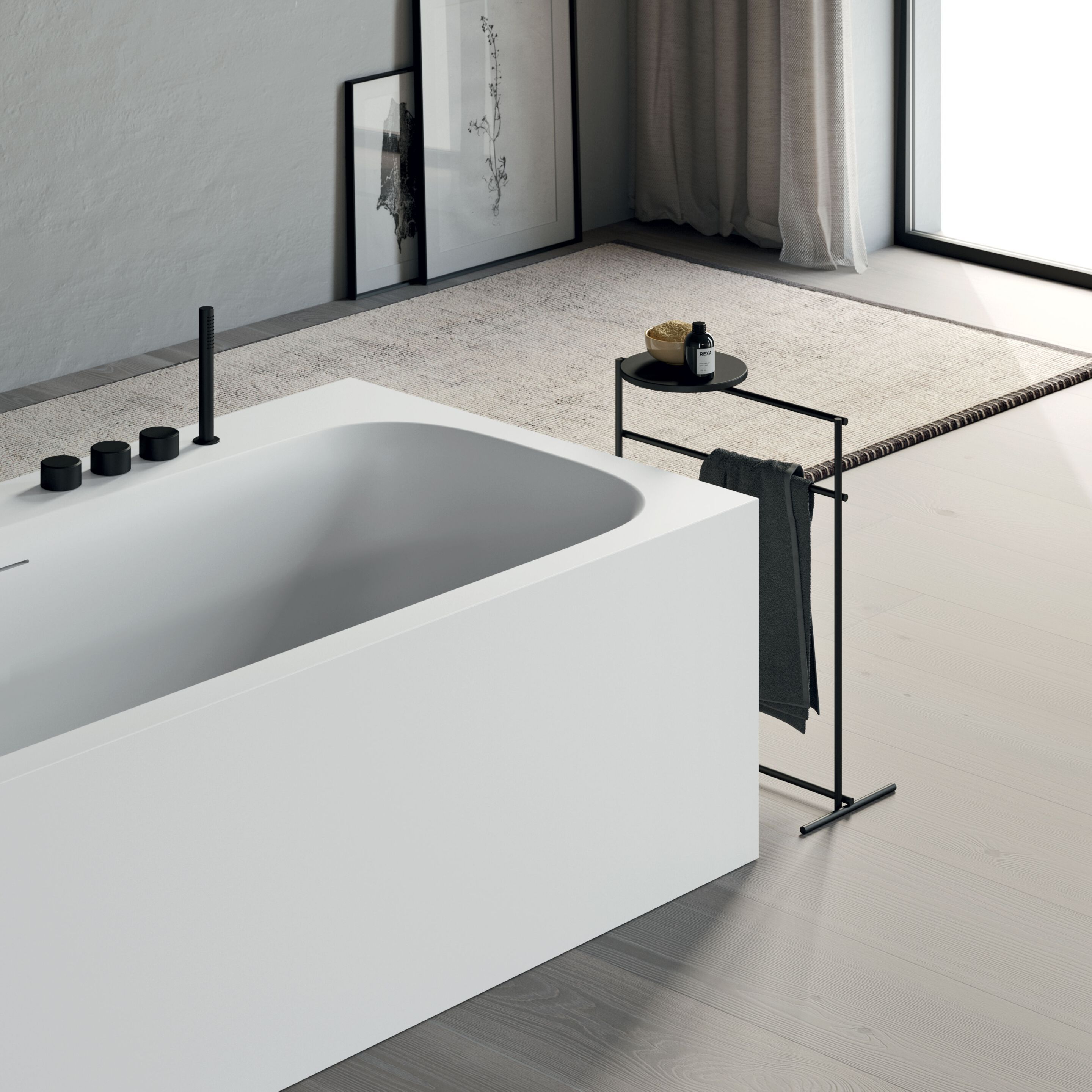 Ванна в центре комнаты в Korakril™ Rexa R1 ARCH-00105771 - Вид №2