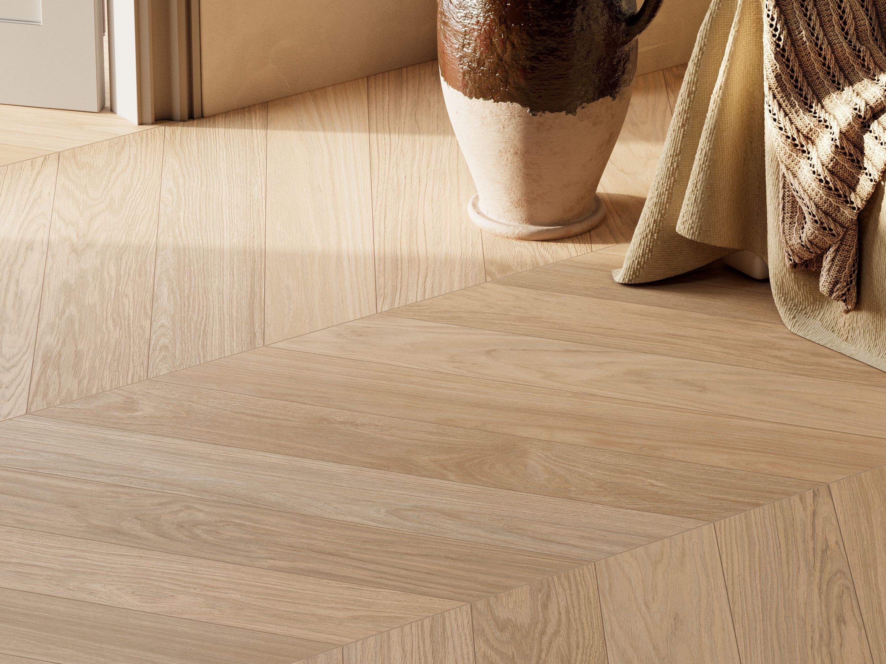 Пол из керамогранита под дерево Ceramica Rondine CHEVRON XL ARCH-00132182