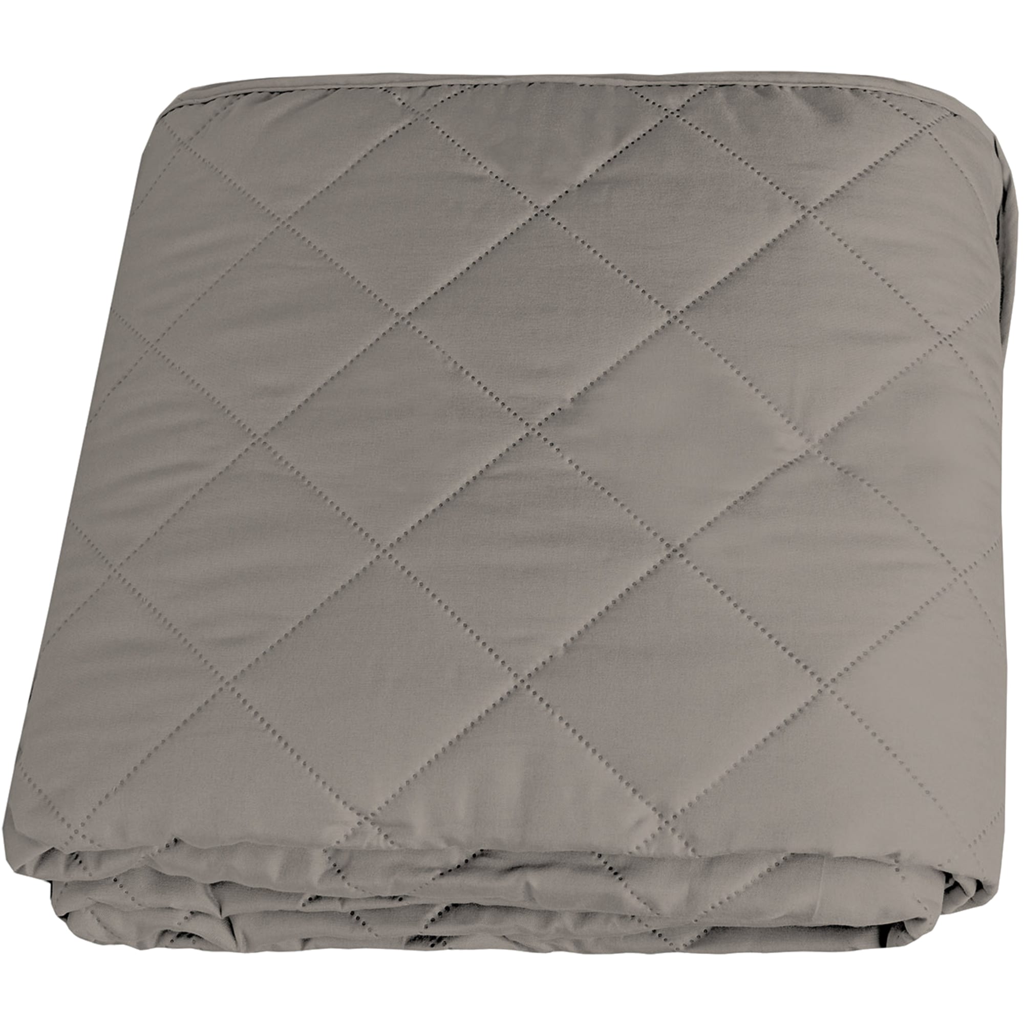 84631437 Покрывало "Melissa", 200x220 см, микрофибра стёганная, цвет серый/белый Нео-классика Santreyd 