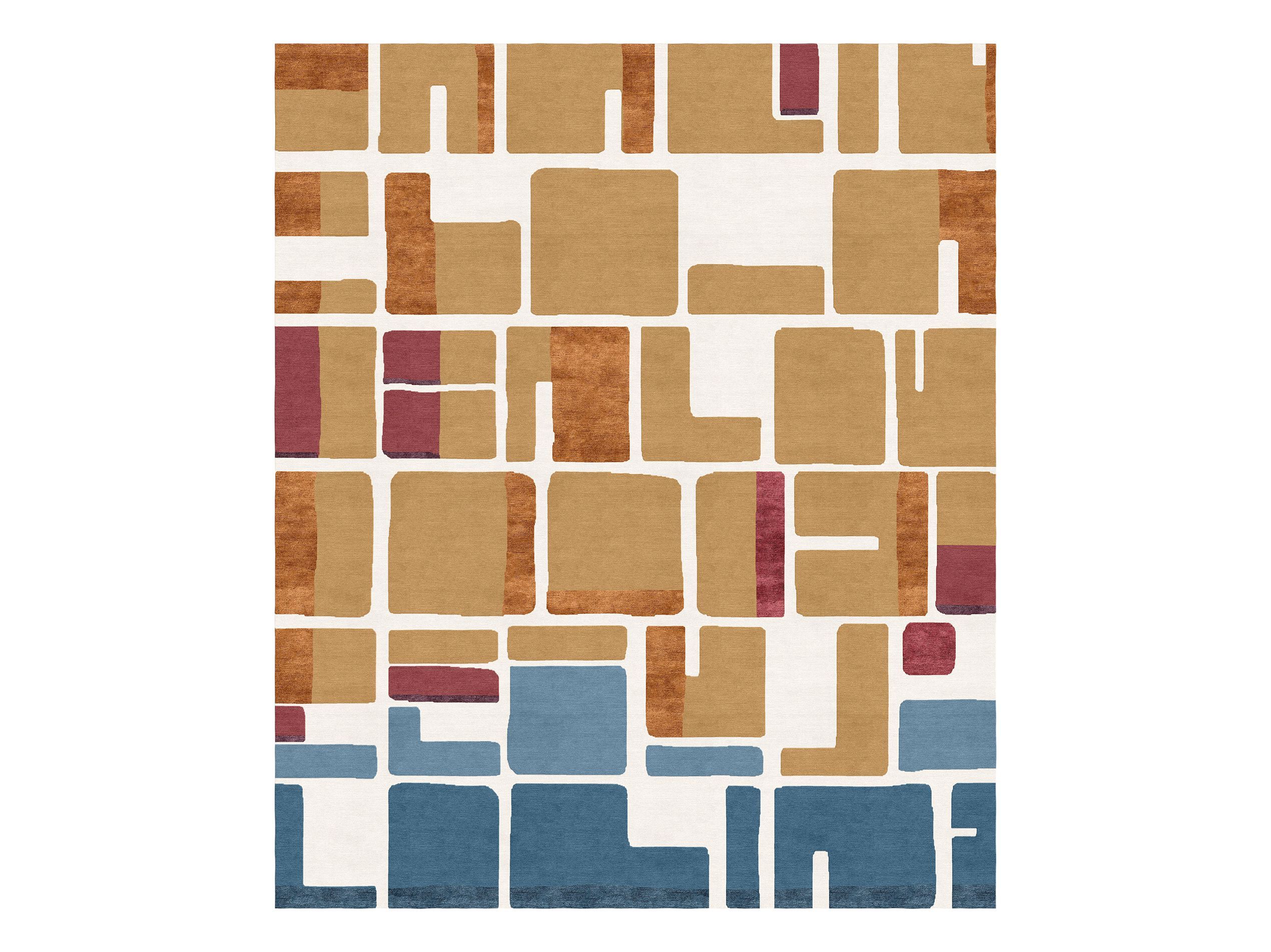 Прямоугольный ковер ручной работы Tapis Rouge Ambiance ARCH-00018037