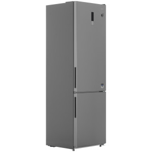 9263058 Холодильник с морозильником   DEXP B4-34AMA серебристый