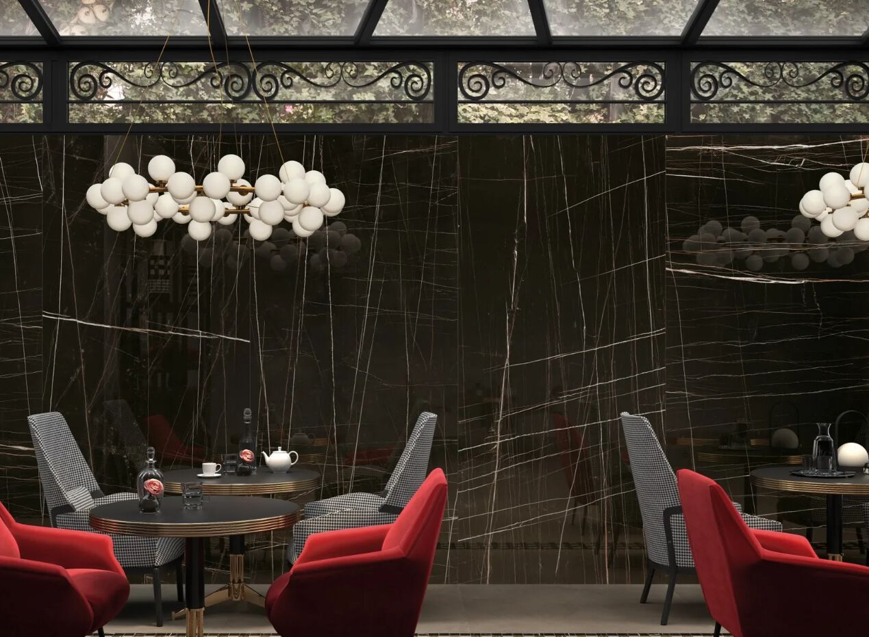 Пол / напольное покрытие из керамогранита с мраморным эффектом LaFaenza TREX3 ARCH-00100286 - Вид №2