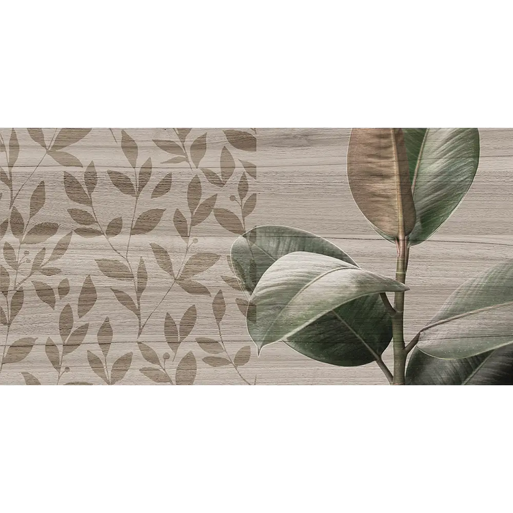 Плитка настенная Organic с узором 20х40 см 1.2 м² цвет серый 82794813 STLM-2079834 Santreyd - Вид №6