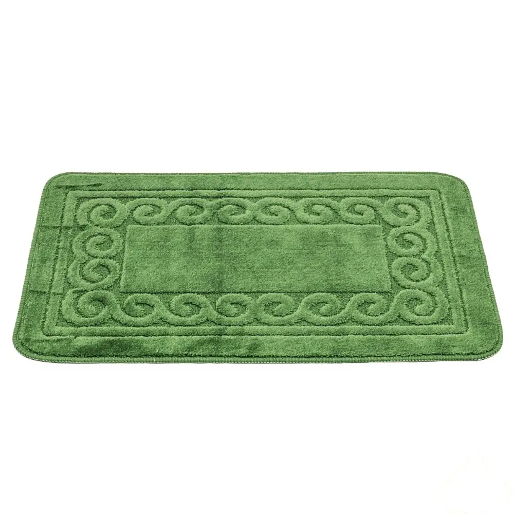 Коврик для ванной комнаты зеленый, 76x50 см MR PENGUIN Без серии STLM-2064558