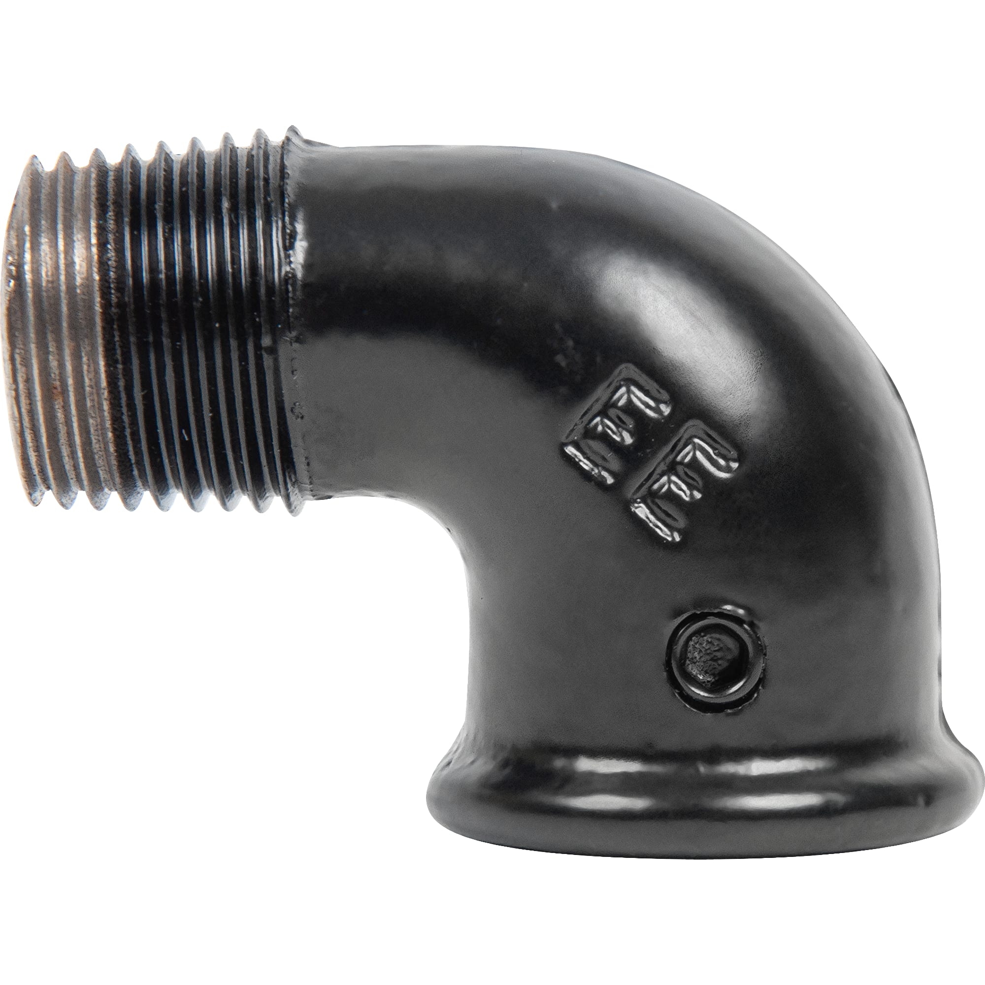 82505428 Соединитель двух труб резьбовой d20 мм, цвет черный Santreyd  - Вид №2