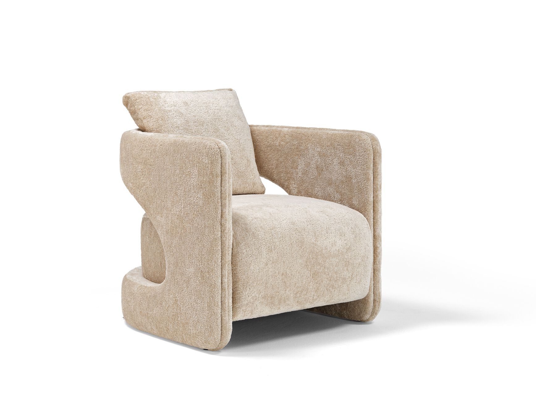 Тканевое кресло с подлокотниками Casa Magna LEWIS ARCH-00116490 - Вид №1