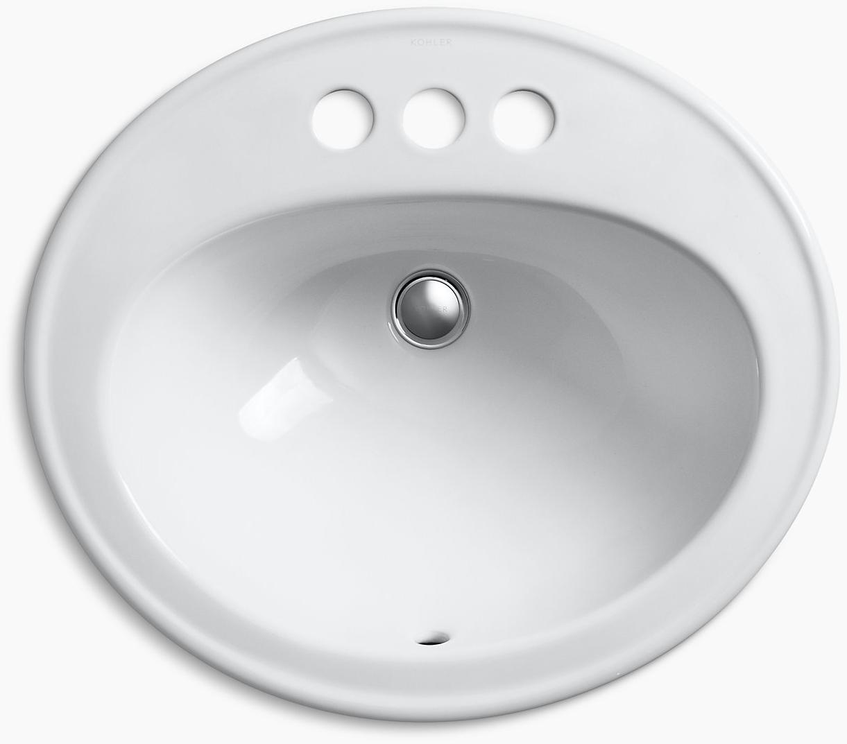 K-2196-4-0 Накладная раковина на столешницу  прямоугольная Kohler  - Вид №2