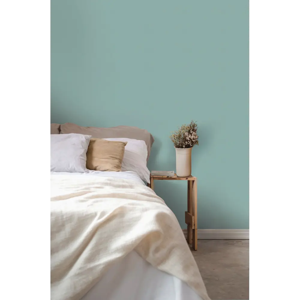 Обои флизелиновые Inspire «Лён» бирюзовые 1.06 м 10390-03 Лен STLM-2086132 - Вид №2