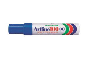 18122815 Промышленный маркер 100 с широким наконечником, 7,5-12 мм, синий EK100-314 Artline