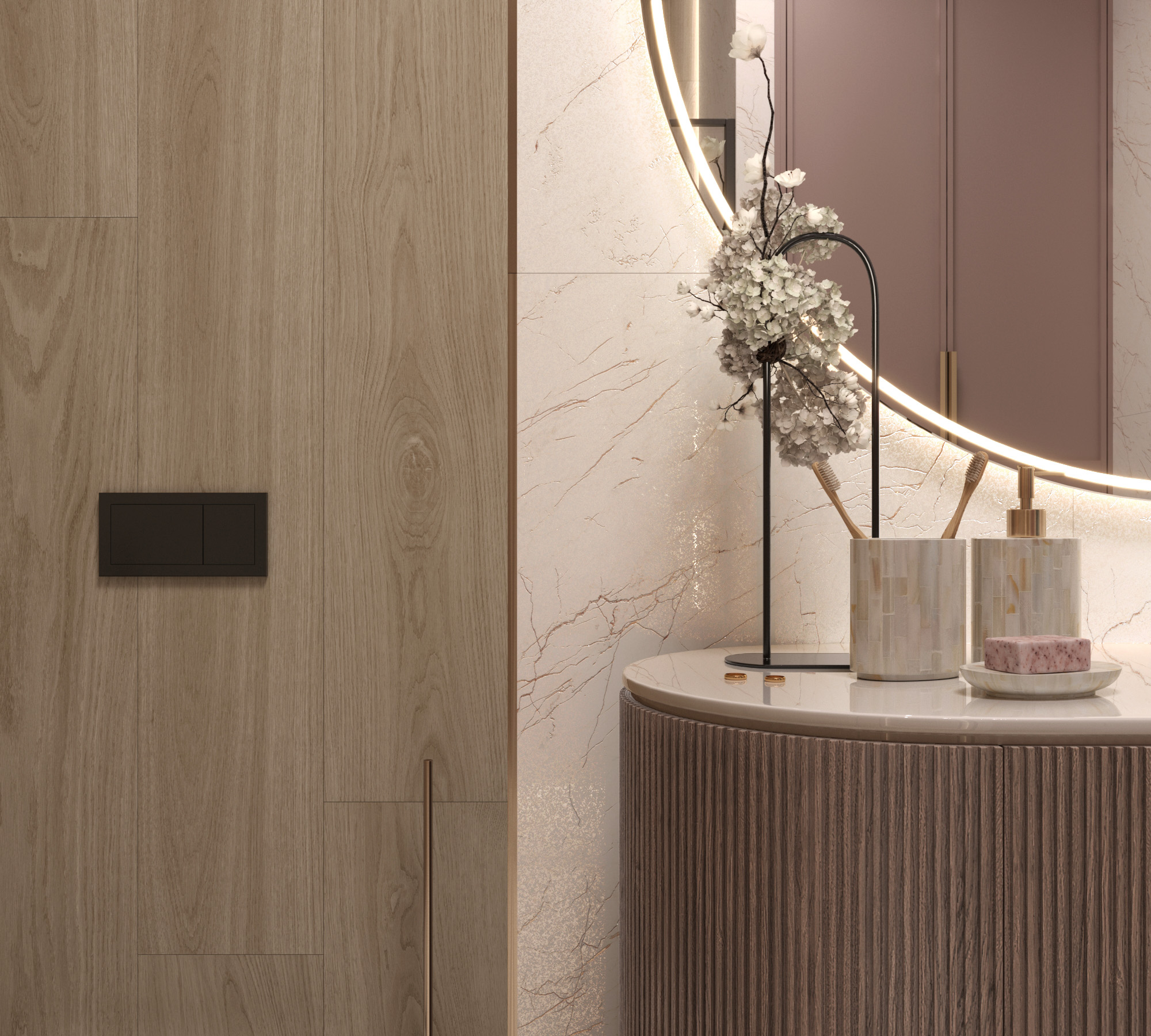 Керамогранит CEDAR WOOD PINE 20х120 Creanza CW-RT06-B 