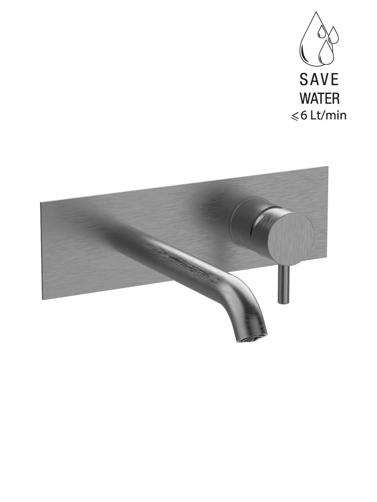 Настенный однорычажный смеситель для раковины с ограничителем расхода Rubinetterie Frattini Pepe XL ARCH-00076573 - Вид №17