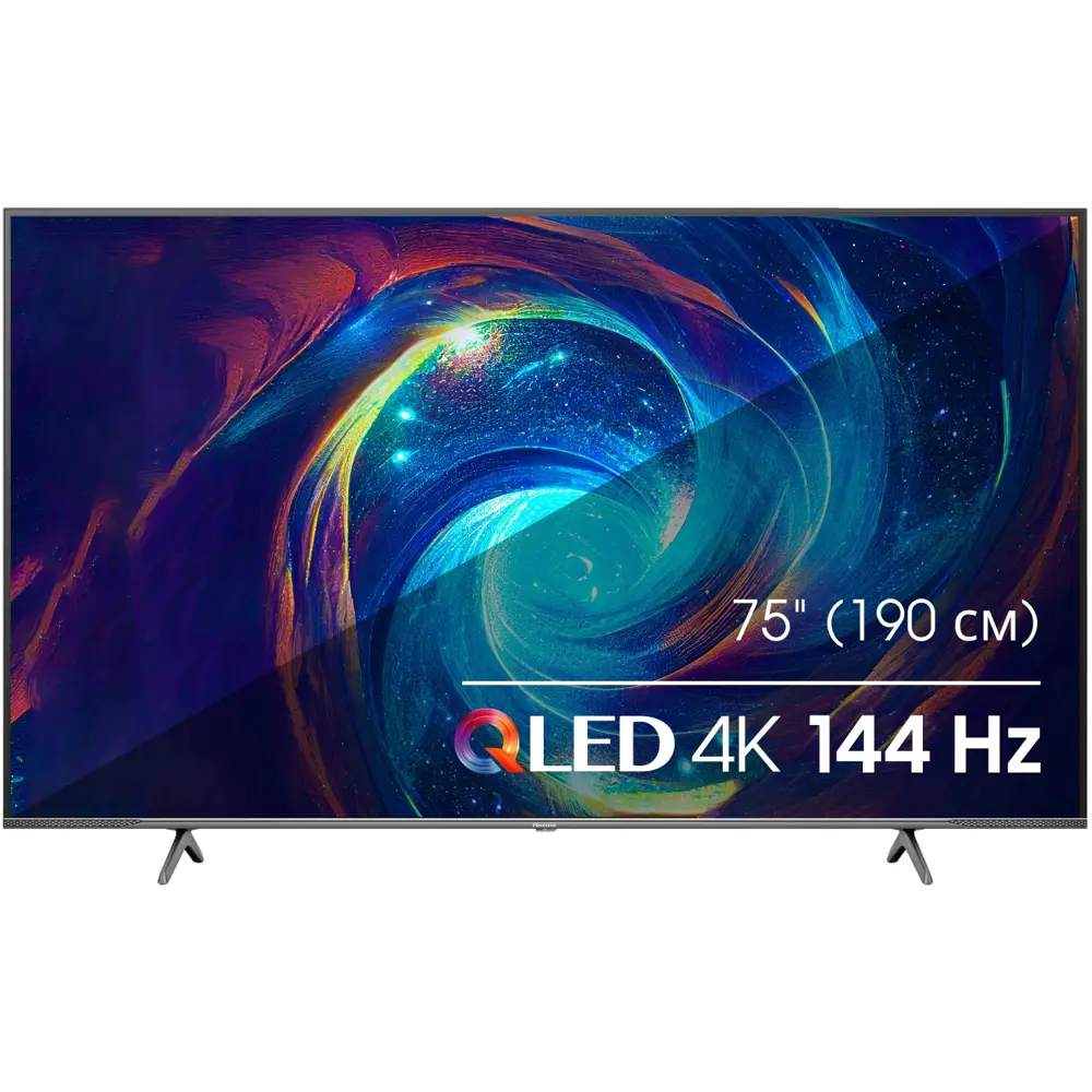 Телевизор Hisense 75E7KQ PRO 4K Ultra HD 75" 190 см цвет темно-серый