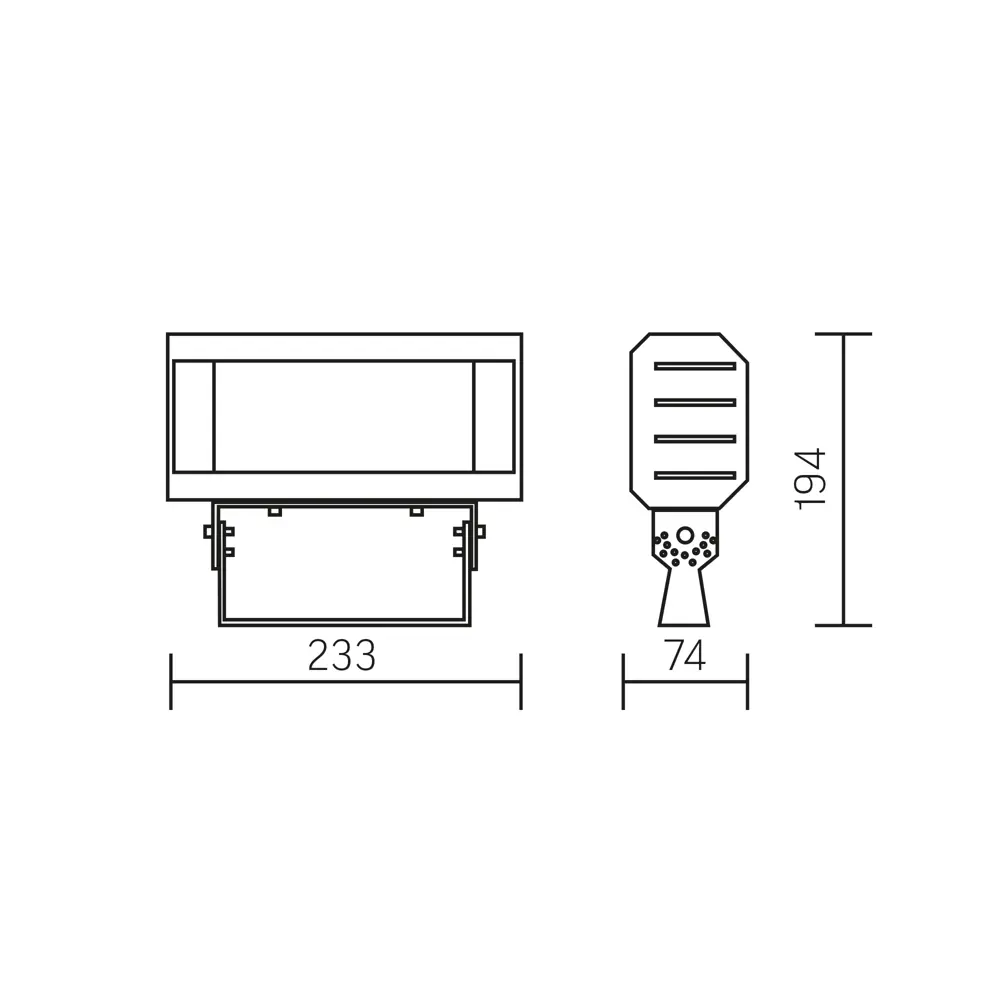 Прожектор светодиодный уличный Varton Olymp Mini 30 Вт 4050K IP65, холодный белый свет 82656402 STLM-2043915  - Вид №6