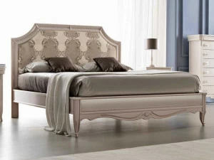 CorteZari Двуспальная кровать с мягким изголовьем Elegance 936-ds